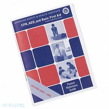 MEDI-FIRST Handbook First Aid English, 3TZP8