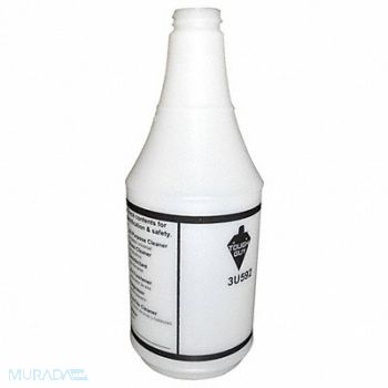 TOUGH GUY Spray Bottle 32 oz 9 3/4 H White, 3U593