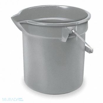 RUBBERMAID COMMERCIAL PRODUCTS Bucket 3 1/2 gal Gray, 3U660