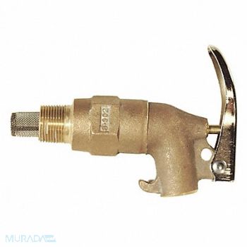 GRAINGER APPROVED Adjstbl Sfty Faucet Brass Brown NPS/NPT, 3UAK1