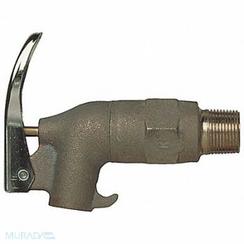 GRAINGER APPROVED ViscousLiquidsFaucet Brass Brown NPS/NPT, 3UAK9