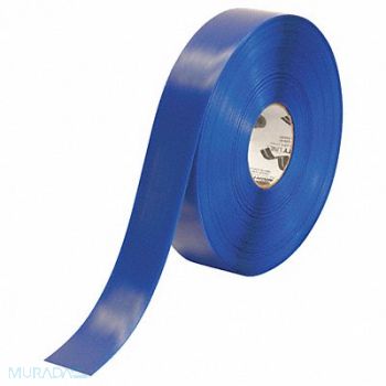 MIGHTY LINE E3476 Floor Tape Blue 2 inx100 ft Roll, 3UAP3