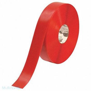 MIGHTY LINE E3476 Floor Tape Red 2 inx100 ft Roll, 3UAP4