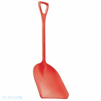 REMCO E9549 Hygienic Shovel Red 14 x 17 In 42 In L, 3UE30