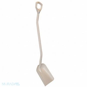VIKAN H1590 Ergonomic Shovel 10-1/4 in W White, 3UE34
