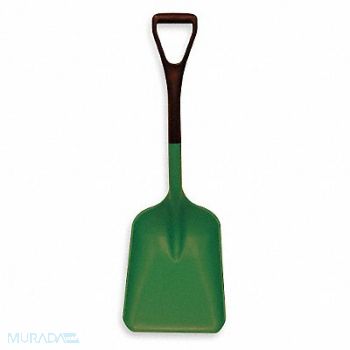REMCO Industrial Shovel 10-1/2 in W Green, 3UE42