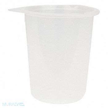 TRI-POUR Graduated Disp Beaker 800mL PP PK100, 3UEK3