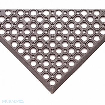 WEARWELL Drainage Mat Gray 3 ftx5 ft, 167U12