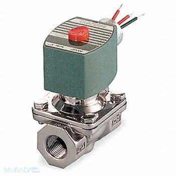 REDHAT Solenoid Valve SS NO Air Inert Gas, 3UK96