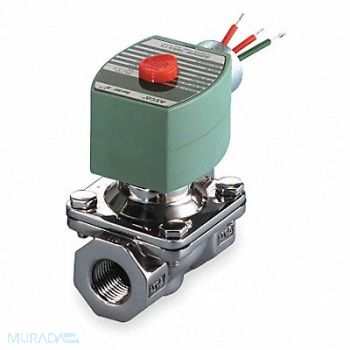 REDHAT Solenoid Valve SS NC Air Inert Gas, 3UL08