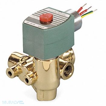 REDHAT QuickExhaust Solenoid Valve Brass NC Air, 3UM07