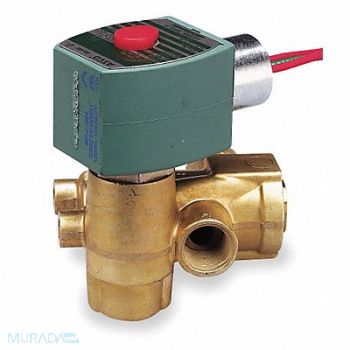 REDHAT QuickExhaust Solenoid Valve Brass NC Air, 3UM06