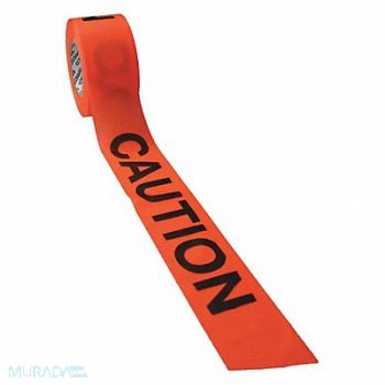 PRESCO PRODUCTS CO Barricade Tape Orng Glo/Blk 500ft x 3 In, 3UTW7