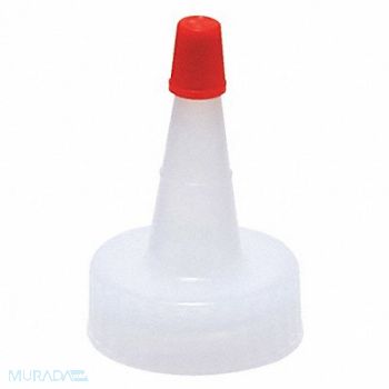 DYNALON Replacement Cap LDPE Wht Clear PK12, 3UUL5