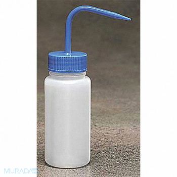 DYNALON Wash Bottle 1000mL Std Spout Plastic PK5, 3UUP6