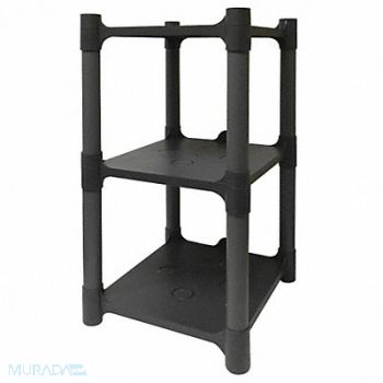 GRAINGER APPROVED Plstc Shelf 15inx24inx13inShlfLdCp 100lb, 3UVT2