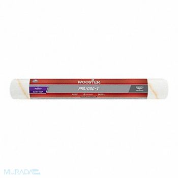 WOOSTER Roller Cover 18 L 3/16 Nap Woven, 3UW77