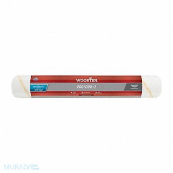 WOOSTER Paint Roller Cover 18 L 3/8 Nap Woven, 3UW79