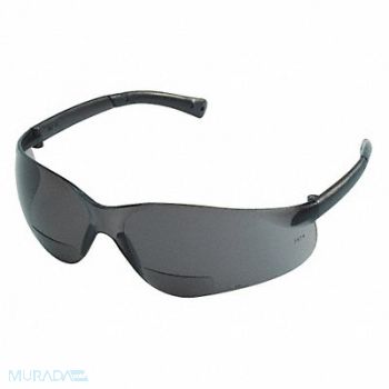 MCR SAFETY D7977 Bifocal Safety Read Glasses +1.50 Gray, 3UXZ4