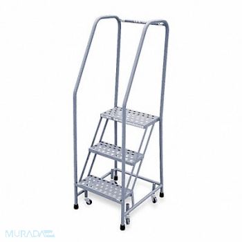 COTTERMAN Rolling Ldr Welded Hndrl Platfm 30In H, 3UY12