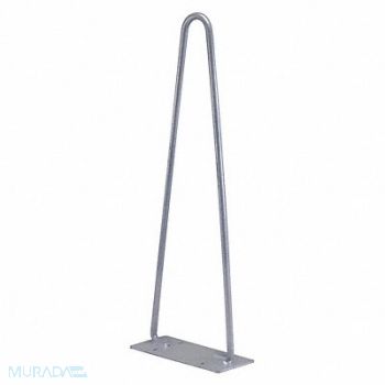 GRAINGER APPROVED Horizontal Mount Cone Holder Slvr 6-7/8L, 3UYK3