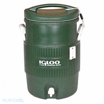 IGLOO Beverage Cooler Hard Sided 5.0 gal., 3UYY8
