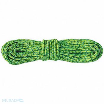 ALL GEAR Climbing Rope PES 1/2 in Dia 150 ft L, 3VAH2