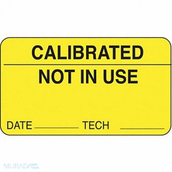 ROLL PRODUCTS Laboratory Label 1-3/4 in W PK1000, 3VCC8
