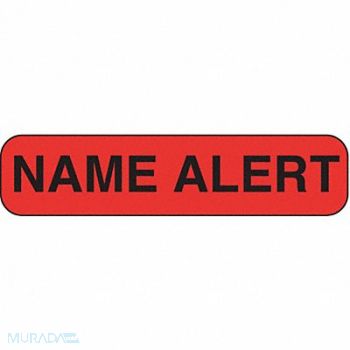 ROLL PRODUCTS Label 3/8 in x 1 1/2 in Paper PK1000, 3VCD7