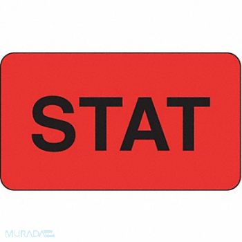 ROLL PRODUCTS Label 1 in x 1 3/4 in Paper PK1000, 3VCE5