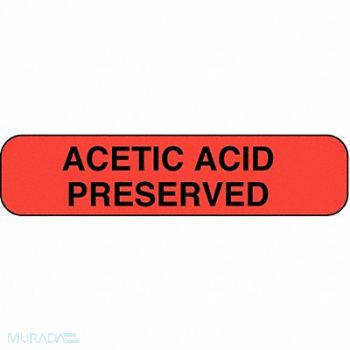 ROLL PRODUCTS Label 3/8 in x 1 1/2 in Paper PK1000, 3VCF6