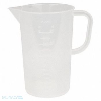 DYNALON Graduated Beaker with Handle 500mL PP, 3VDV3