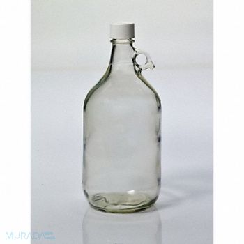 QORPAK Jug Safety Coated Glass 2500mL PK6, 3VDY3