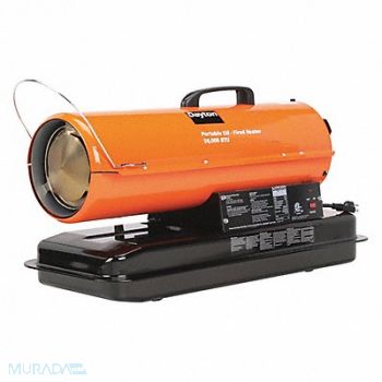 DAYTON FanFrcd Prtbl Oil/Krosne Trpedo Htr 1.6A, 3VE48