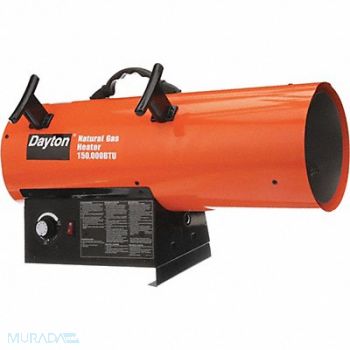 DAYTON Portable Gas Torpedo HeatrNG 435 cfm, 3VE56