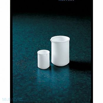 DYNALON Chemical Resistant Beaker 50mL PTFE, 3VFK8