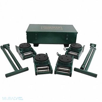 HILMAN ROLLERS Equipment Roller Kit 120 000 lb Swivel, 3VH83