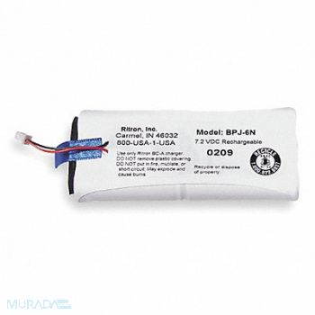 RITRON Battery Pack NiCd 7.2V For Jobcom, 3VH86