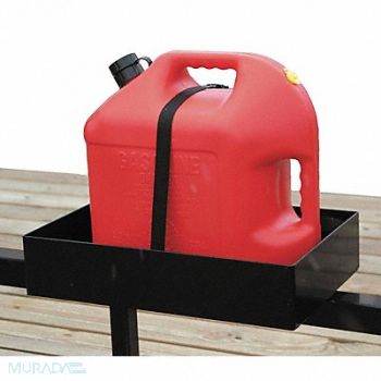BUYERS PRODUCTS Rack Gas Can w/Secure Strap, 3VTE1