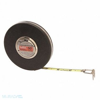 CRESCENT LUFKIN Long Tape Measure 3/8 x 50 ft Brown, 3VYH8