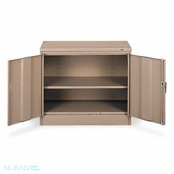 TENNSCO Shelving Cabinet 30 H 36 W Sand, 3W294