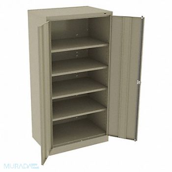 TENNSCO Storage Cabinet 72 x36 x24 Sand 4Shlv, 3W459