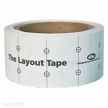 FAST CAP Layout Tape Measure 2 In x 60 ft, 3WAF8