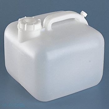 DYNALON Carboy HDPE 9.5L, 3WAJ8