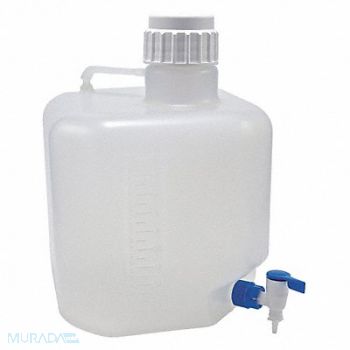 DYNALON Carboy PP 20L w/Spigot, 3WDV7