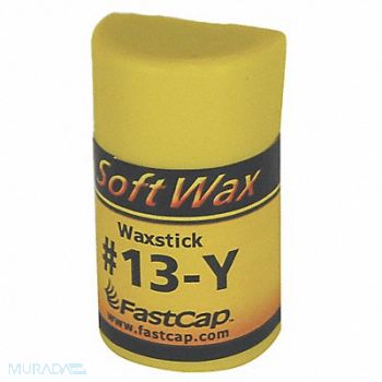 FAST CAP Soft Wax Filler System 1 oz Stick Yellow, 3WDV8