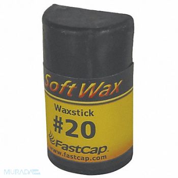 FAST CAP Soft Wax Filler System 1 oz Stick Black, 3WEE7