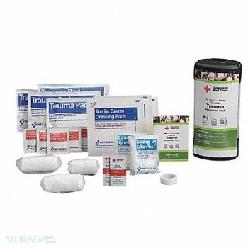 FIRST AID ONLY Trauma Responder Pack, 3WHN6