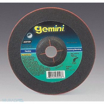 NORTON Depressed Center Wheel T27 2x1/8x3/8 AO, 4DDY1