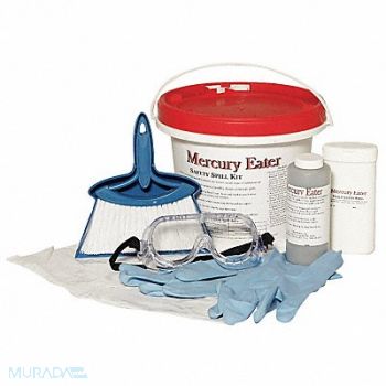 MERCURY EATER Mercury Spill Kit 128 oz., 3WMW5